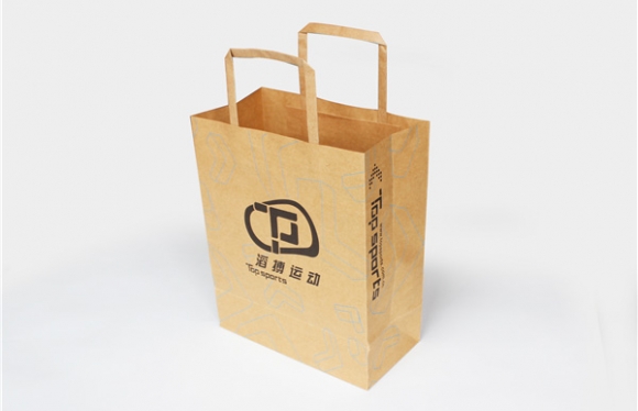 百麗女鞋美國(guó)牛卡紙手提袋印刷效果解析